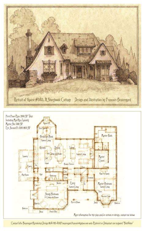 Storybook Style House Plans