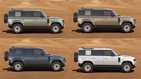 Check out the 2020 Land Rover Defender's many colors and accessories ...