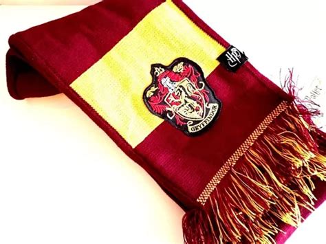 Bufanda Gryffindor Harry Potter Rayada Original Oficial Hp Mercadolibre