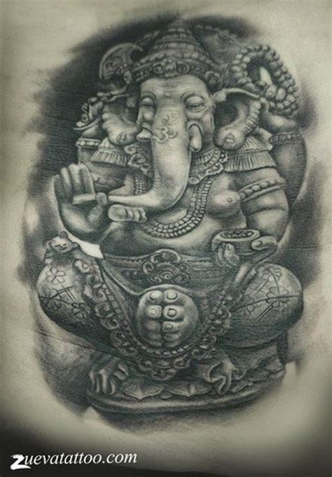 photo tattoo Ganesh 27.01.2019 №143 - example of tattoo Ganesh ...