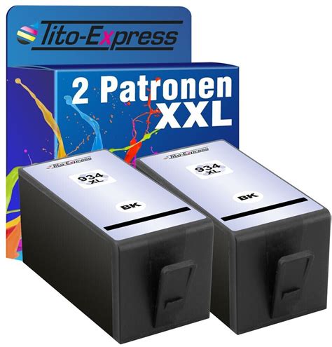 Tito Express Patronen Als Ersatz F R Hp Xl Und Xl Black