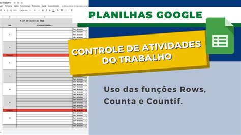 Como Contar Linhas No Planilhas Google Youtube