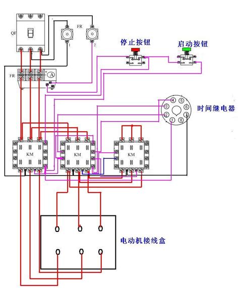 电动机星三角型接线图 三相异步电动机接线盒内有星形和三角形两种接线图请问随便。