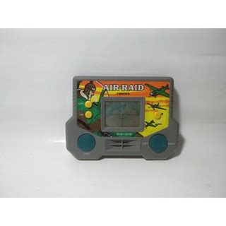 Jual Game Watch Gimbot Gamebot Air Raid Tronica Jet Pesawat Toy Jadul