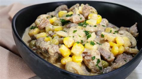 Creamy Beef Tenderloin Tips Recipe