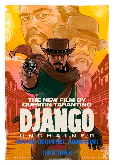 Alternative Movie Poster For Django Unchained By ArtofTu