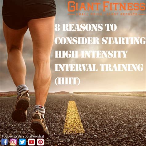 8 Compelling Benefits Of High Intensity Interval Traininghiit Giant