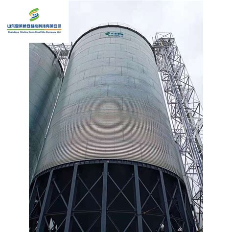 Assembly Bolted Galvanized Grain Rice Paddy Wheat Storage Steel Silo