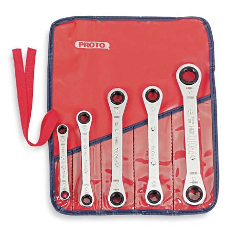 Proto Ratcheting Box End Wrench Set Metric Number Of Pieces