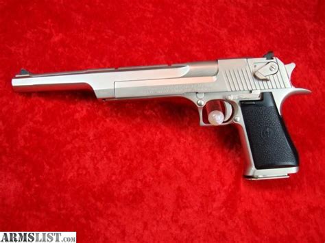 Armslist For Sale Magnum Research Desert Eagle 50 Ae Hard Chrome 10 50ae Satin Xix Imi Action