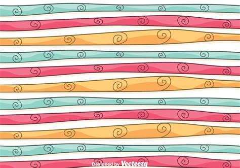 Colorful Swirly Lines Background Vector 94461 Vector Art at Vecteezy