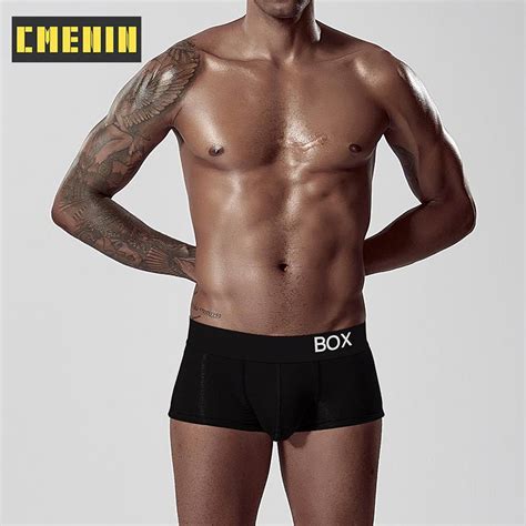 Cheap Cmenin Orlvs Pcs Cotton Fashion Men Underwear Boxers Soft