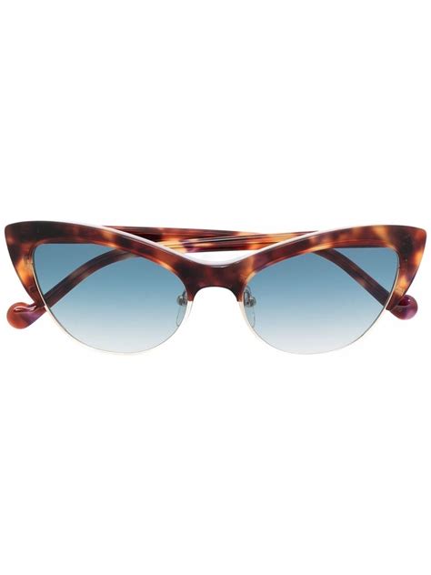 Liu Jo Sonnenbrille Im Cat Eye Design Farfetch