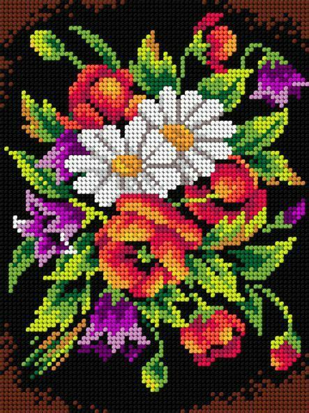 Pin by Zoluska on Подушка in 2024 Cross stitch flowers Cross stitch