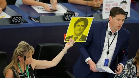 Brexit Party Meps Turn Their Backs On Eus Ode To Joy Anthem In