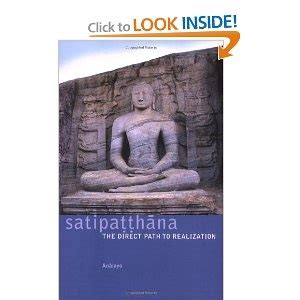 Satipaṭṭhāna The Direct Path to Realization Mindfulness gift