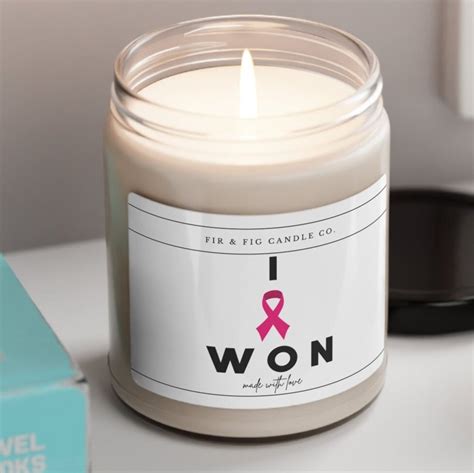 I Won At Kicking Cancers Ass Candle Eco Friendly Soy Etsy