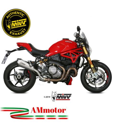 Mivv Ducati Monster Terminale Di Scarico Moto Marmitta