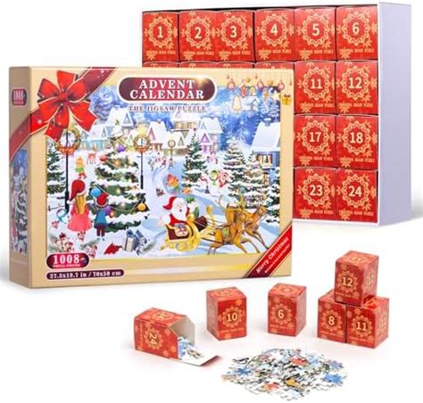 Advent Calendar 2023 Puzzles For Adults And Kids 24 Boxes