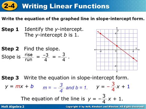 Linear Function Slope Intercept Form What Will Linear Function Slope Intercept Form Be Like In ...