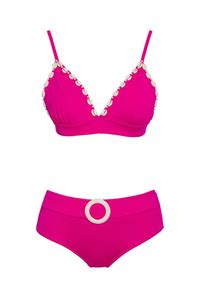 Deniz Kabuklu Yüksek Bel Üçgen Bikini Takım SLR I Sailor Moda