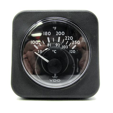 Cummins VDO 0-250F Temperature Gauge - Seaboard Marine