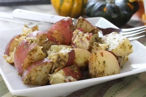 Pesto Red Potatoes Cant Stay Out Of The Kitchen Img5816 Cant