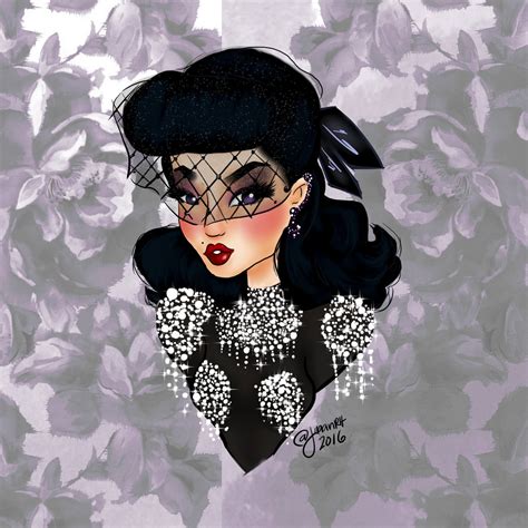 fanart: I made an Illustration inspired by miss Violet Chachki ♡ : r