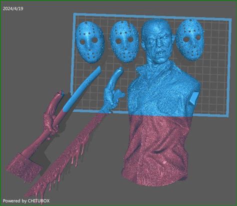 Jason Friday The 13th Statue Stl File 3d Print