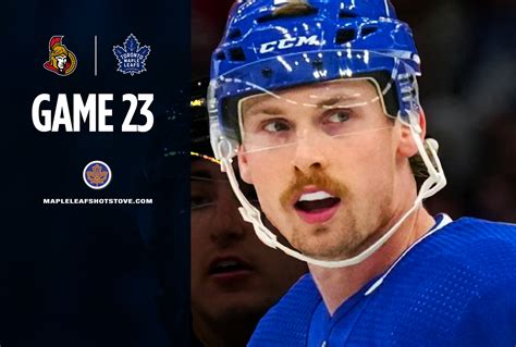 Toronto Maple Leafs Vs Ottawa Senators Game Preview Projected Lines