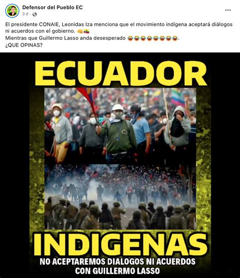 Se Viene Otro Paro Nacional En Ecuador