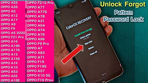 Finally November All Oppo Reset Password How To Fix Forgot