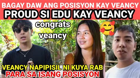 Veancy Napipisil Ni Kalingap Rab Para Sa Kalingap Edu Sobrang Proud