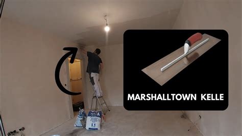 Decke Verspachteln Mit Marshalltown YouTube