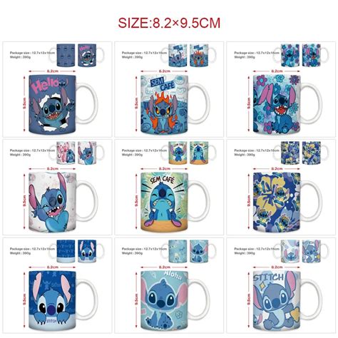 Stich Disney Tasse Cartoon Kreative Mode Kaffee Keramik Tassen Mit