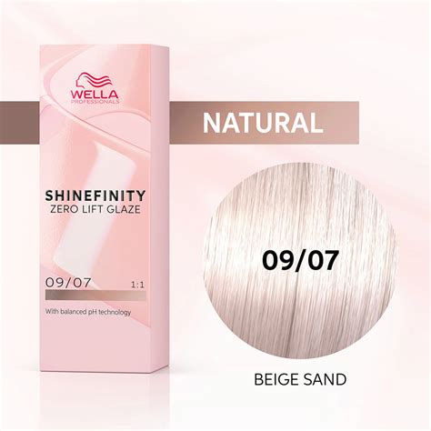 Wella Shinefinity Beige Sand 09 07 Very Light Natural Blonde Sand 60ml