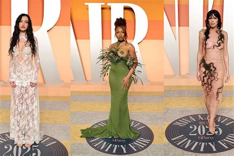 The Boldest Nearly Naked Looks From The Vanity Fair Oscar Party Her World Singapore
