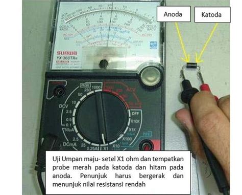 Cara Mengukur Dan Menguji Komponen Dioda Technodand