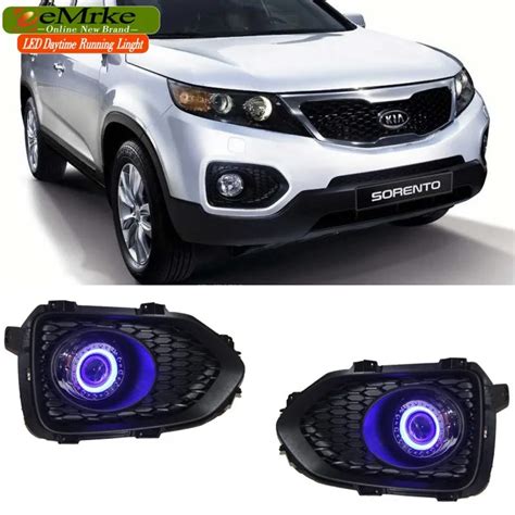 EEMRKE LED Daytime Running Lights For Kia Sorento R 2011 2014 XM Angel