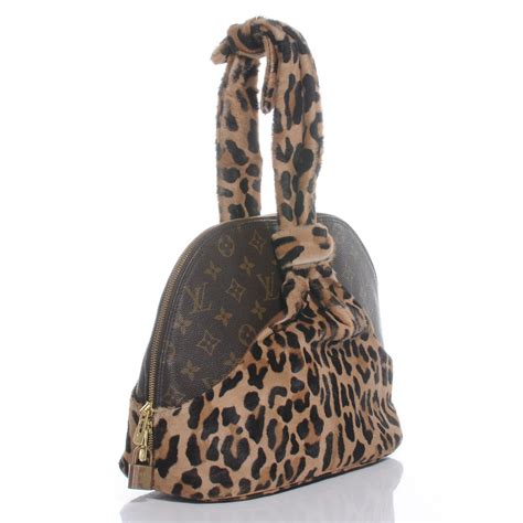 Louis Vuitton Monogram Azzedine Alaia Leopard Alma