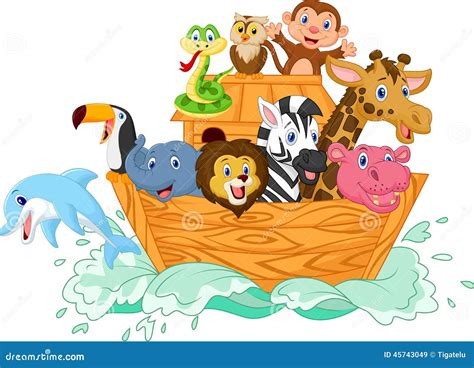 Noah's Ark Cartoon | CartoonDealer.com #45743049