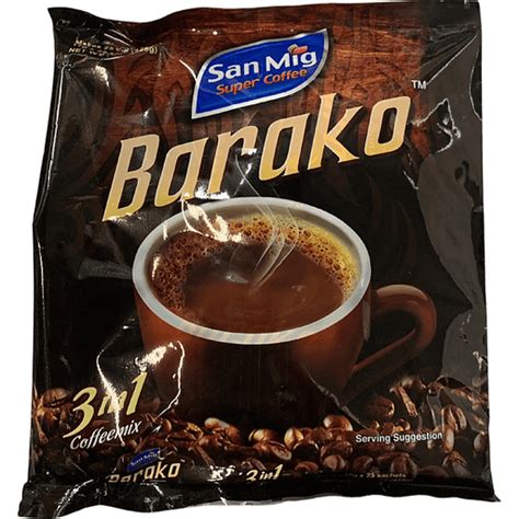 San Mig Coffee 3 in 1 Barako | 20g x 5s | Coffee | Walter Mart