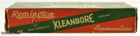 Full Box Remington Kleanbore 33 Winchester Ammo 20 Rds 200 Gr Soft Point