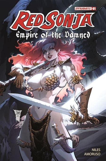 Red Sonja Empire Damned Cvr I Copy Incv Tan Original Discount