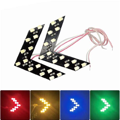 Pcs Pair Smd Led Arrow Panels Indicator Turn Signal Light For Car