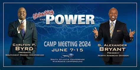 2024 South Atlantic Conference SDA Camp Meeting, Orangeburg, 7 June to ...