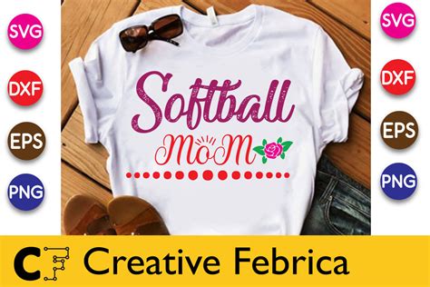 Softball Mom Free Svg Design Free Bundle Graphic By T Shirt Design