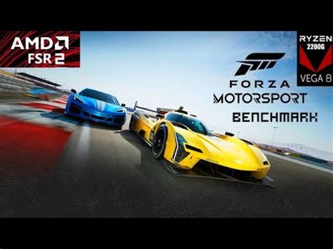 Forza Motorsport Ryzen 3 2200G Benchmark Vega 8 Xcloud YouTube