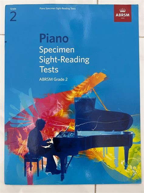 Abrsm Piano Sight Reading Test Grade 1 And Grade 2 Hobbies And Toys Music