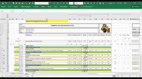 Como Hacer Un Cronograma Presupuesto De Construccion Excel Precex